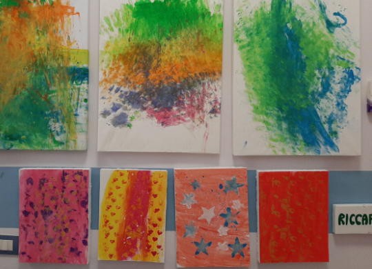 An art therapy project with the Seraphic children