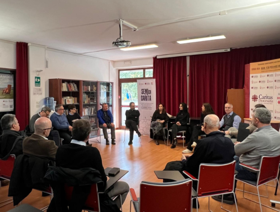A visit to Caritas Perugia for the 53rd birthday of UMBRAGROUP