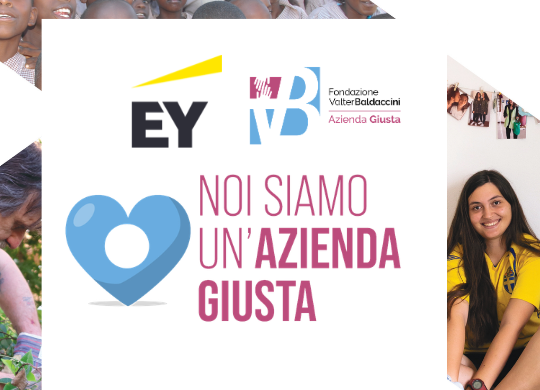 EY joins “Azienda Giusta”: social responsibility and job placement with the Valter Baldaccini Foundation