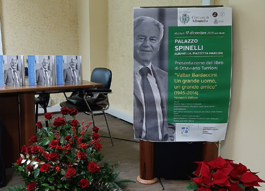 Valter Baldaccini's book presented in Albanella