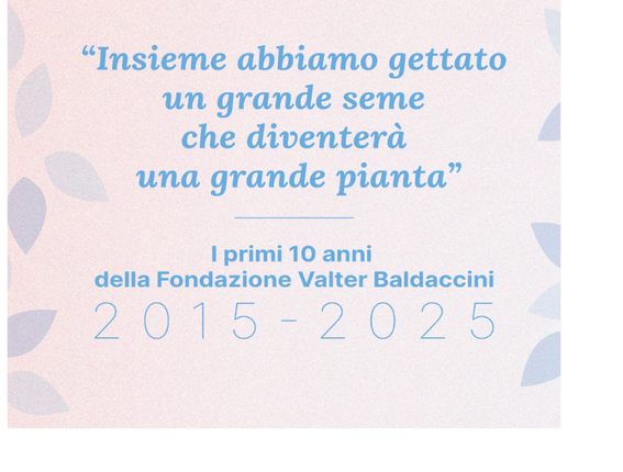 La Fondazione Valter Baldaccini celebra il suo undicesimo anniversario con una pubblicazione speciale