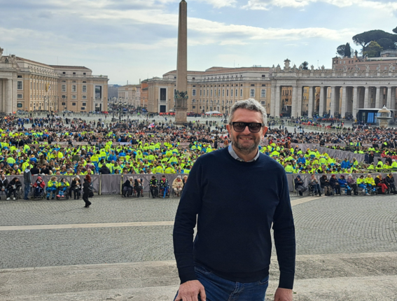 Marco Ceccarelli at the Jubilee of  Volunteering 2025: an experience of hope and solidarity