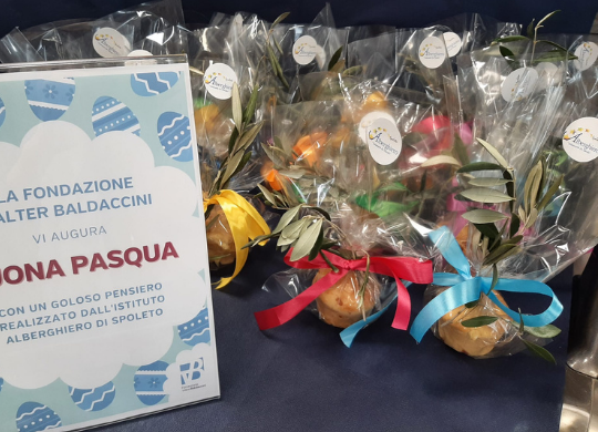 Pasqua con l’Istituto Alberghiero di Spoleto