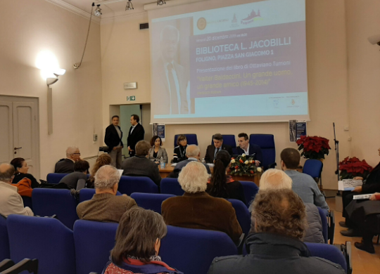Presentation of Valter Baldaccini’s book in Foligno
