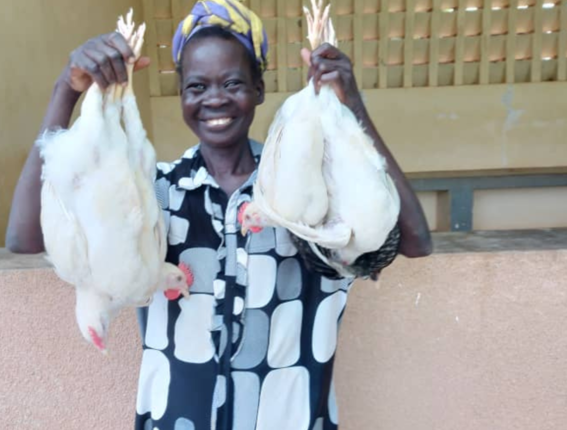 Sister Philomène tells us about the chicken coop project in Burkina Faso