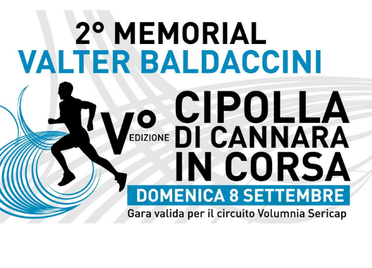 A race at the Onion Festival in memory of Valter Baldaccini