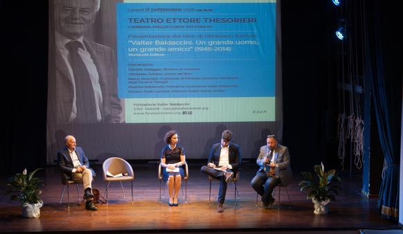 Presentazione del libro dedicato alla vita di Valter Baldaccini